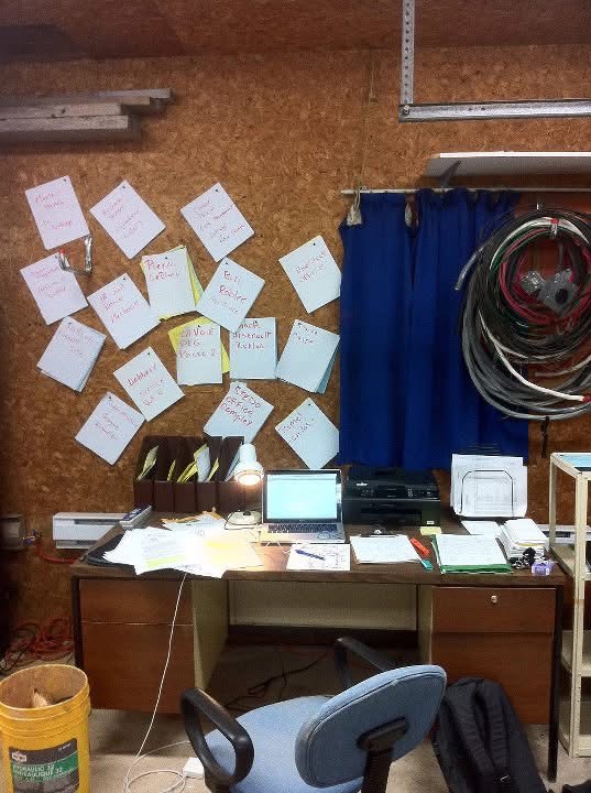 LuMar Office Setup — Early Days