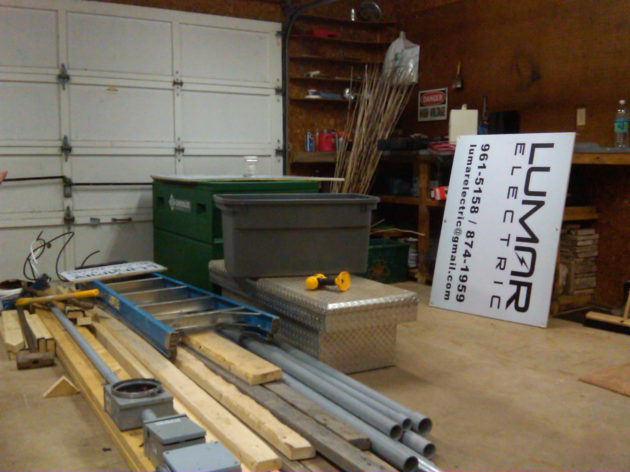 Electrical Materials and Sign — Startup LuMar