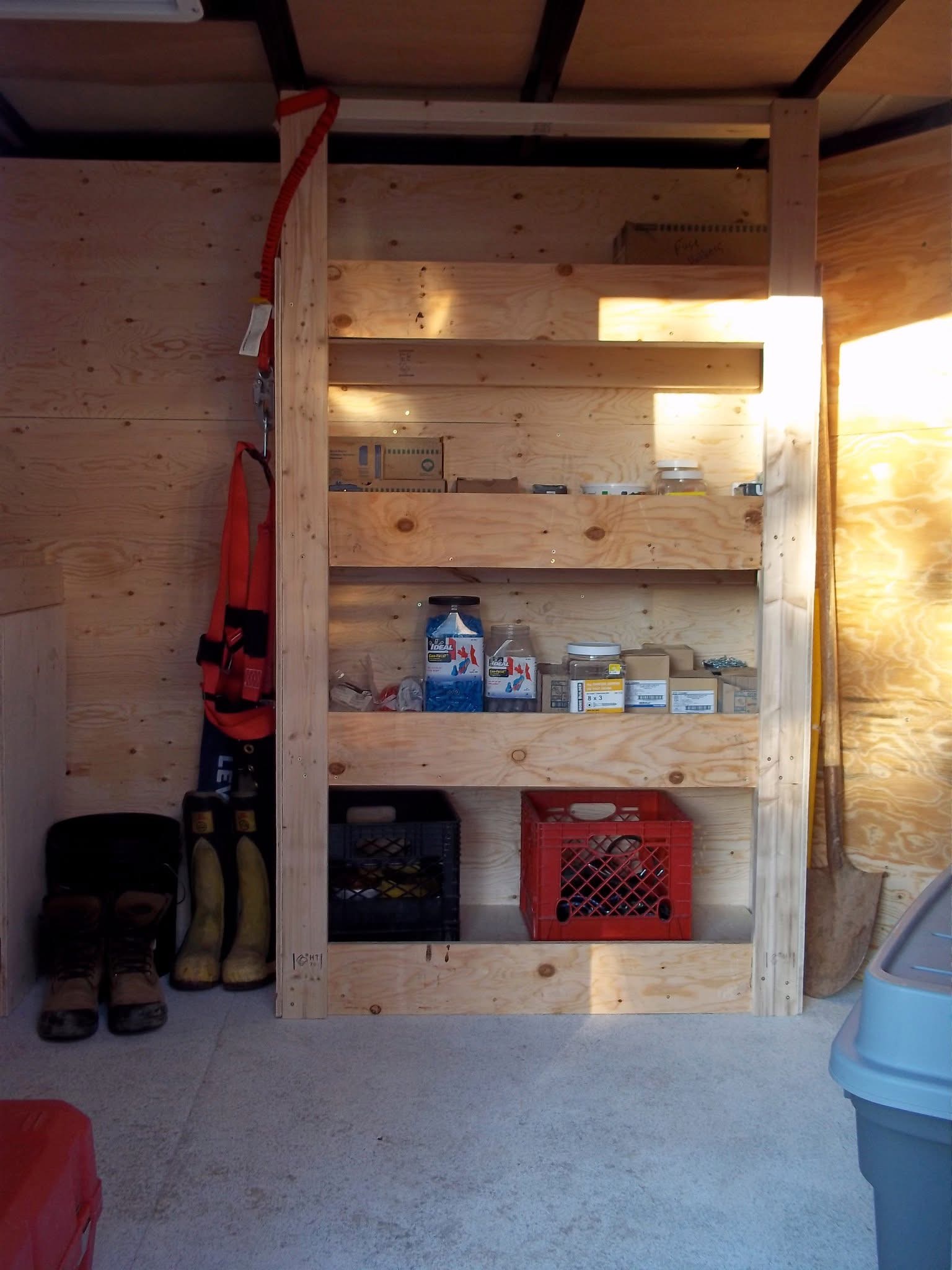 Trailer Shelving and Supplies — LuMar Startup